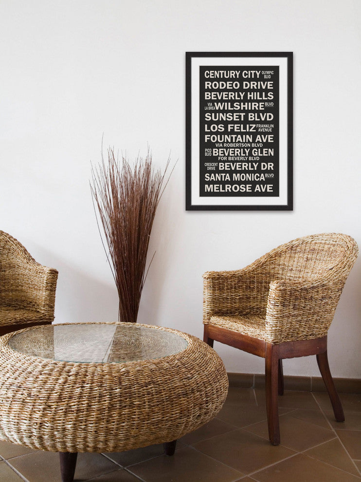 "Famous California" Framed Painting Print, 16x24