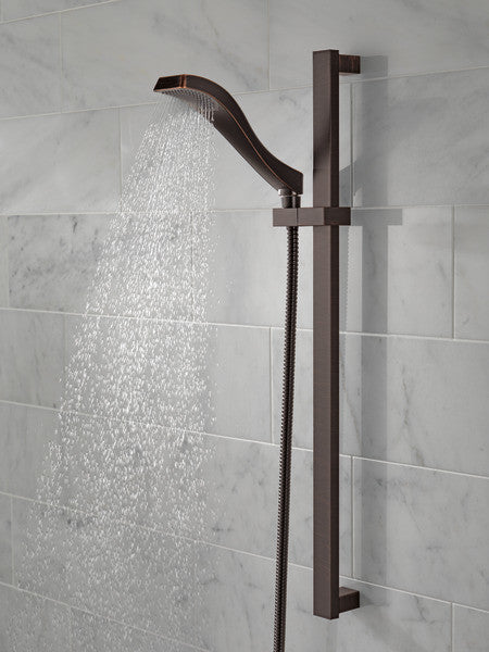 Delta Dryden Single-Setting Slide Bar Hand Shower, Venetian Bronze, 57051-RB