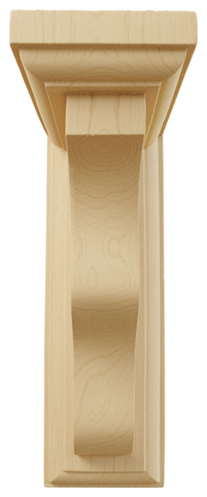 2 1/4"W x 5"D x 7"H Hamilton Traditional Bracket, Alder