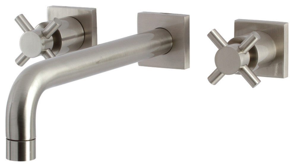 KS6028DX Wall Mount Tub Faucet, Brushed Nickel