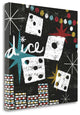 "Vegas - Dice" By Michael Mullan, Giclee Print on Gallery Wrap Canvas