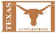 University of Texas, White Background, 3'x5' NCAA Polyester Flag