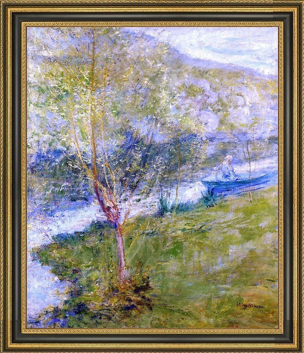 John Twachtman Spring Framed Premium Canvas Print, 20"x25"