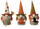 3-Piece Set 13"H Fall Fabric Gnome