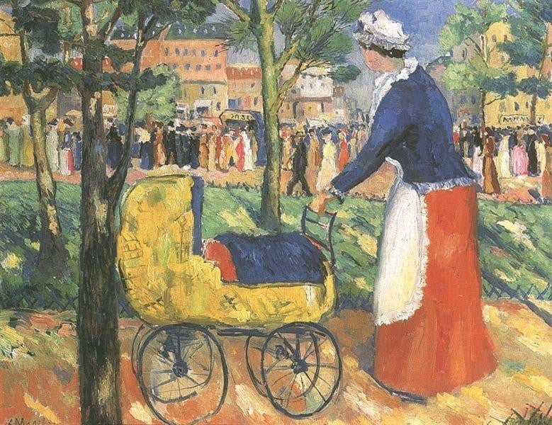 Kazimir Malevich Boulevard - 21" x 28" Premium Canvas Print