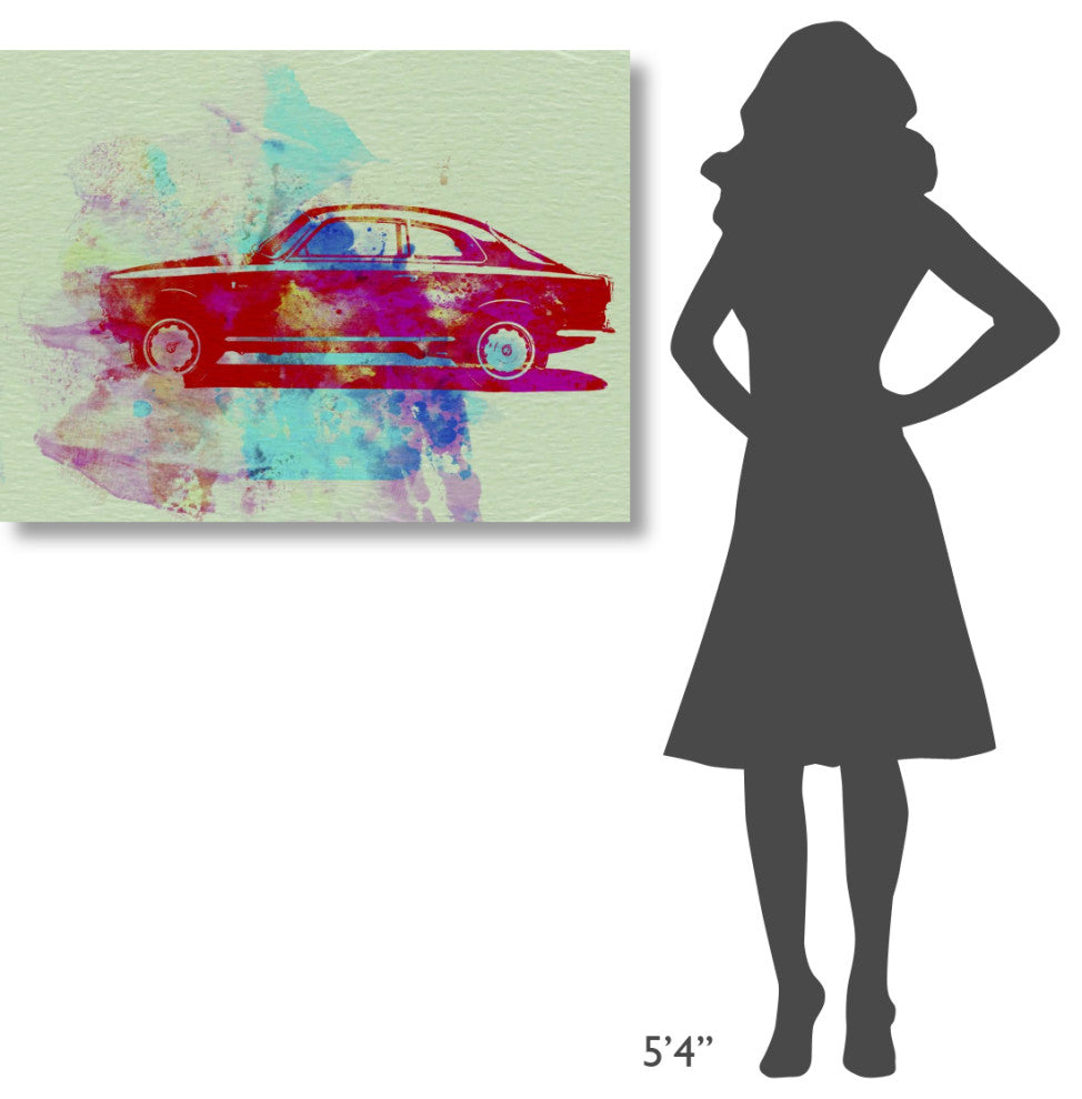 "Alfa Romeo Watercolor 2" Fine Art Print