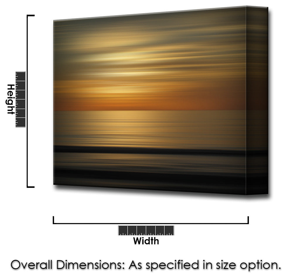 Ready2HangArt 'Blur Stripes XXIII' Canvas Wall Art, 20 in. Highx30 in. Wide
