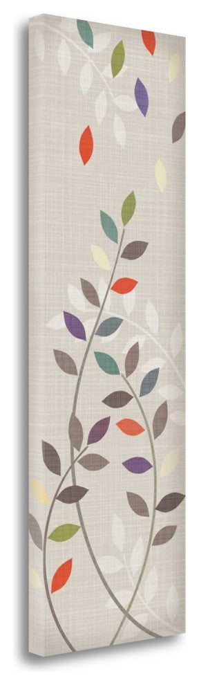 "Leaflets II" By Tandi Venter,Ready to Hang Giclee Print on Gallery Wrap Canvas