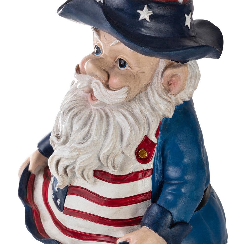 Americana Gnome With Apron, Small, 12"