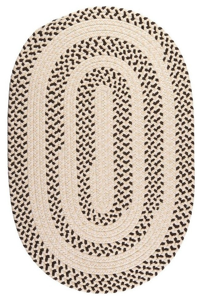Colonial Mills Elmwood EM99 Bark Traditional Area Rug, Round 6'x6'
