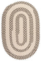 Colonial Mills Elmwood EM99 Bark Traditional Area Rug, Round 6'x6'