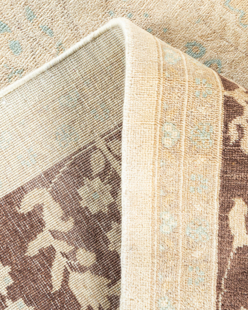 ECLECTIC, Hand Knotted Area Rug 9' 1" X 5' 10"