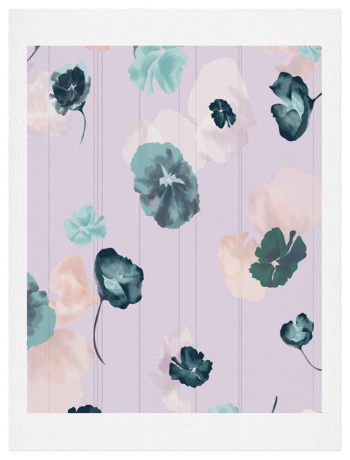 Deny Designs Khristian A Howell Mademoiselle In Lavender Art Print