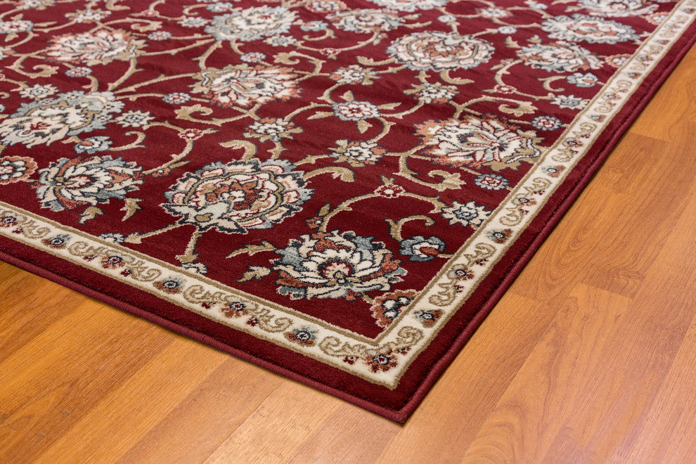 Melody Red Rug, 3'11"x5'3"