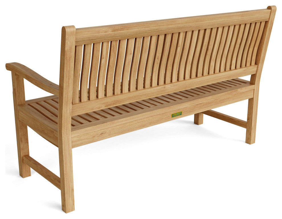 Anderson Teak BH-560 Del-Amo 3-Seater Wooden Bench