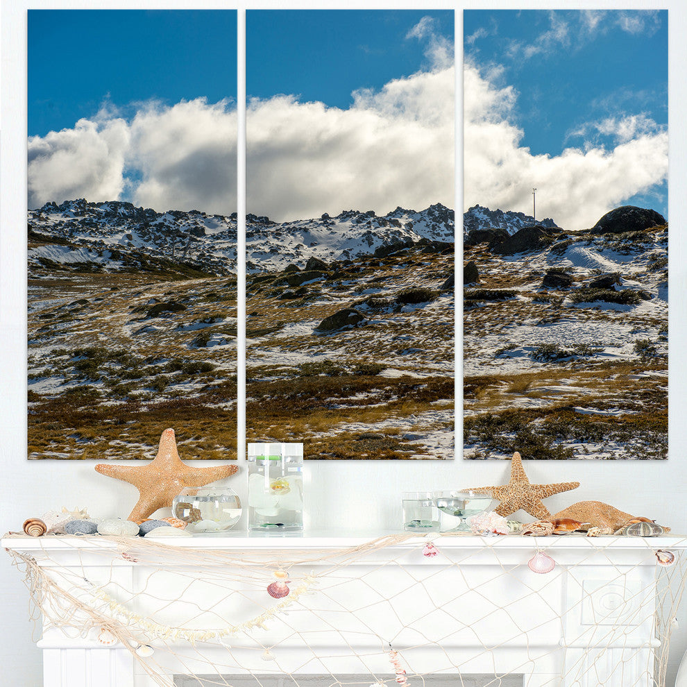 "Wide View of Kosciuszko National Park" Metal Wall Art, 3 Panels, 36"x28"