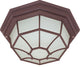 1-Light 12" Spider Cage Ceiling in Old Bronze