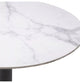 Modern Round Dining Table, Eichholtz Trevor