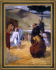 Edgar Degas Alexander and Bucephalus Framed Premium Canvas Print, 21"x28"