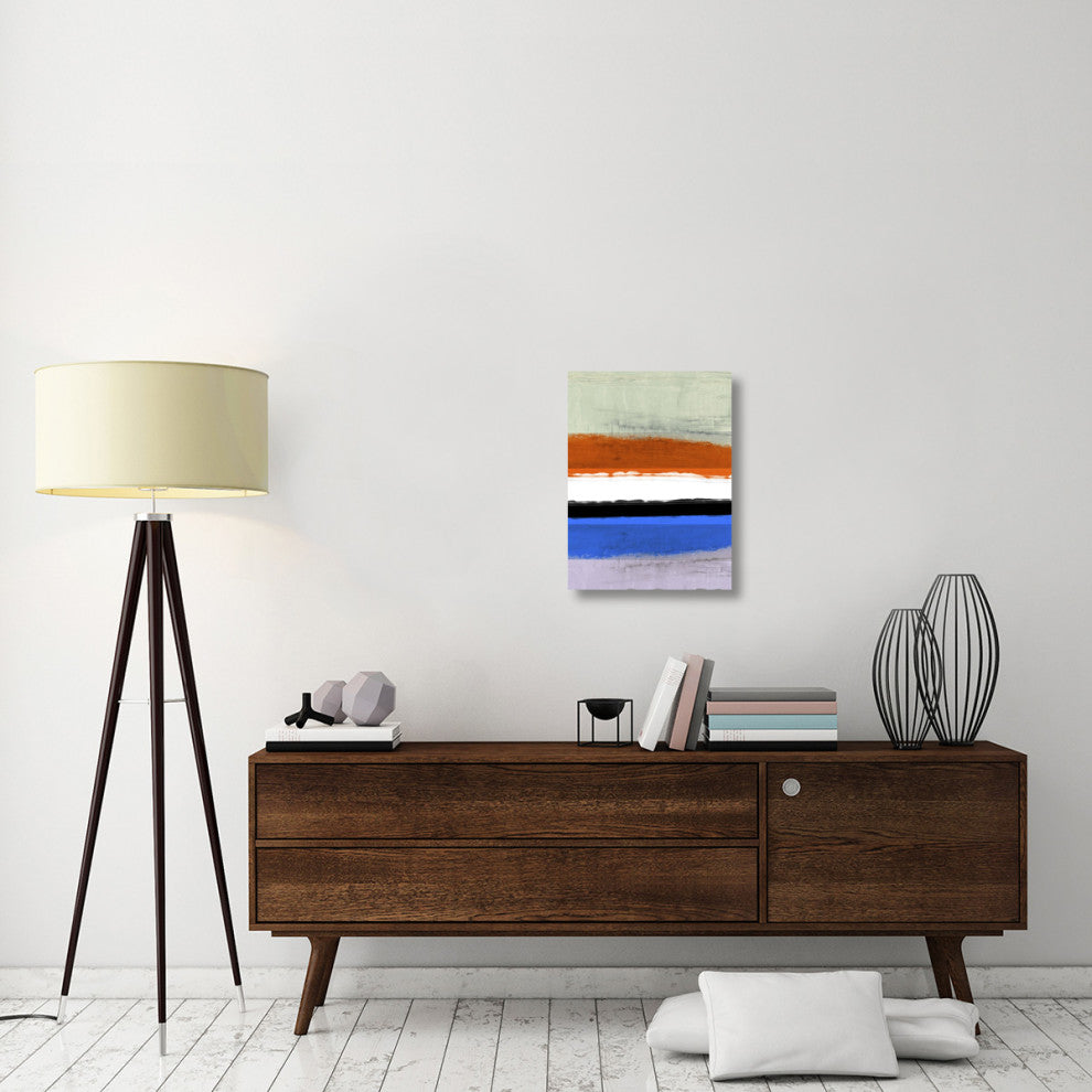 "Abstract Stripe Theme White And Black" Fine Art Print