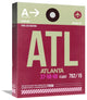 "ATL Atlanta Luggage Tag 2" Fine Art Print