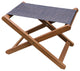 Sling & Eucalyptus Folding Ottoman