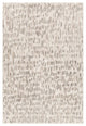 Misty Contemporary Area Rug, Beige and Charcoal, 5'x7'6"
