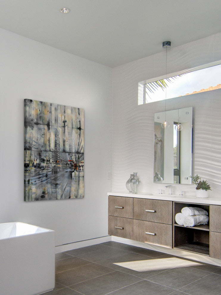 "In the Distance" Print on Canvas, 40"x60"