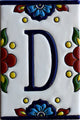 Mission Tile Letter D