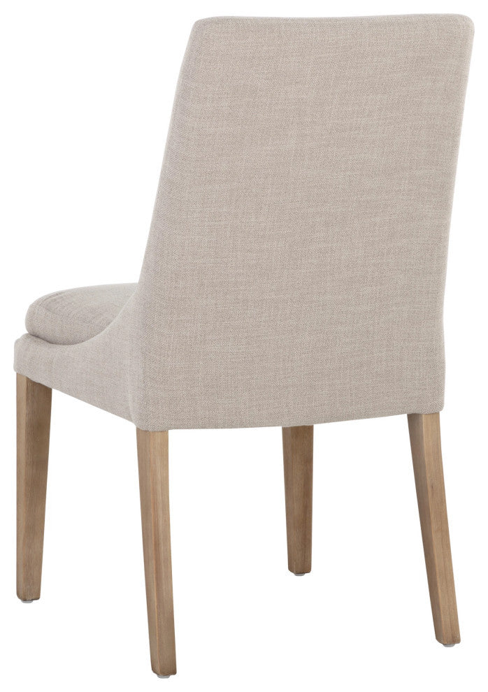 Rosine Dining Chair, Effie Flax, Set of 2