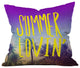 Leah Flores Summer Lovin Outdoor Throw Pillow