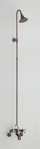 Cheviot Products 5100 Series Tub Filler W/ Shower, Lever Handles, Antique Bronze