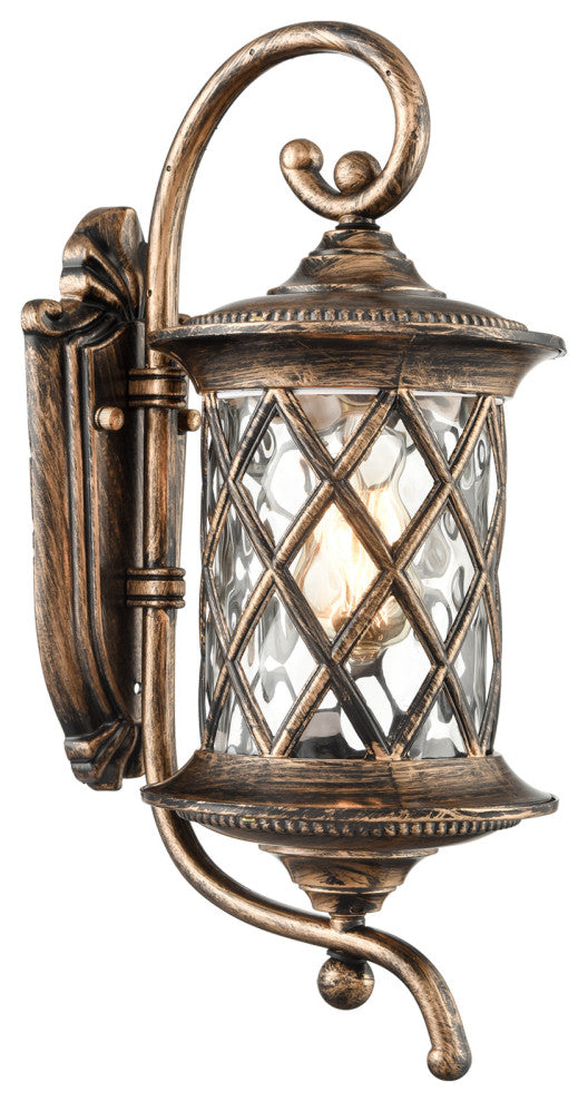 Outside Wall Lights Water Glass Exterior Wall Sconces