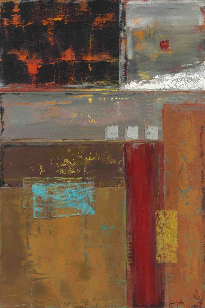 "Manifest One" Painting Print on Wrapped Canvas by Julie Joy