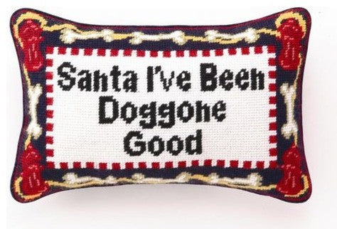 Dog Gone Good NeedlePoint Pillow