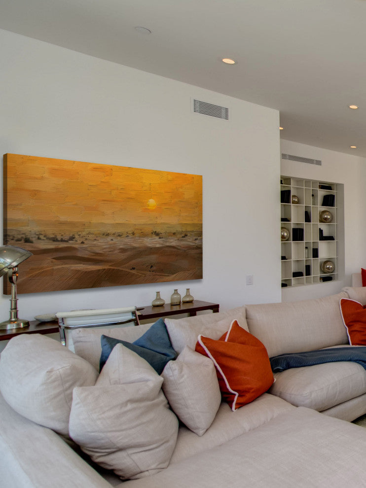 "Tarfaya" Print on Canvas, 36"x18"