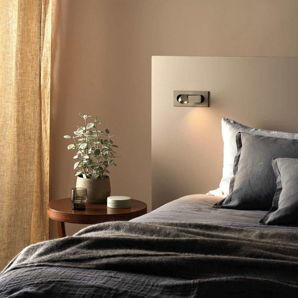 Astro Digit LED, Indoor Reading Light (Matt Nickel)