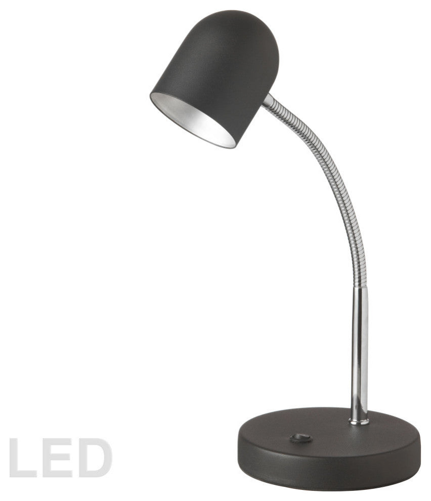5W Table Lamp, Satin Black Finish