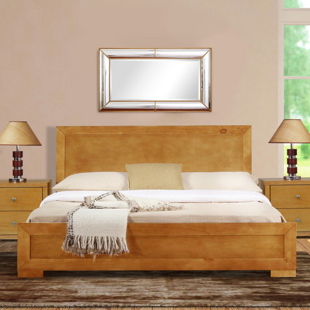 Camden Isle Oxford Oak Bed, Queen