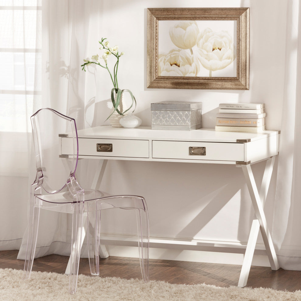 Alastair Campaign Writing Desk, White