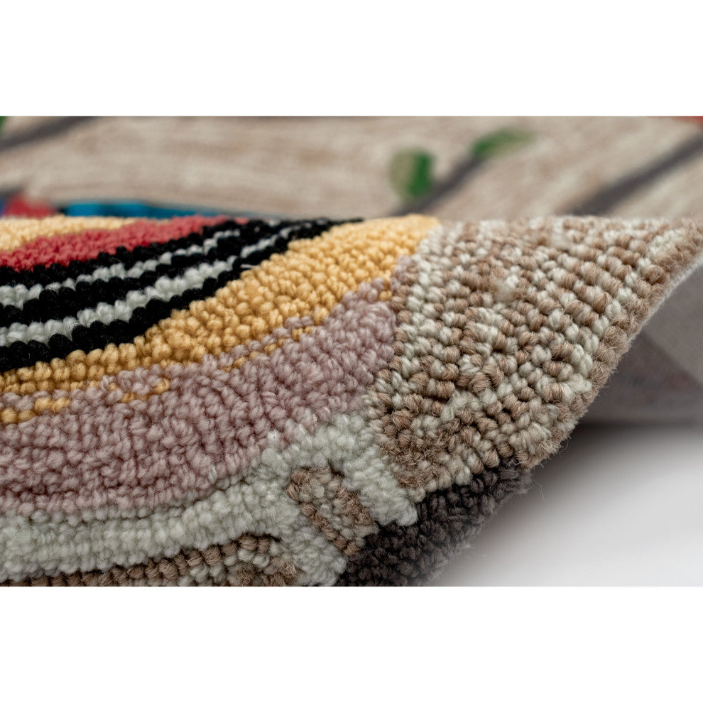 Frontporch Birds Indoor/Outdoor Rug Multi 2'x3'