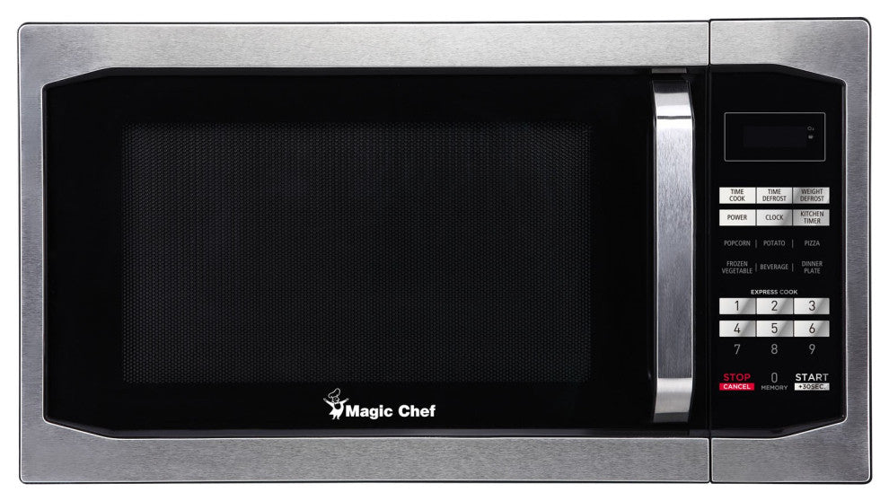 1.6 Cu Ft Countertop 1100 Watt Digital Touch - Stainless Steel Microwave