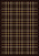 Kaleidoscope Rug, Bit O' Scotch, Bark Brown, 5'4"x7'8"
