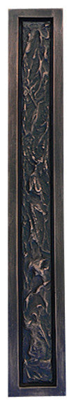Fringe 17.5" Entryway Door Pull, Polished Pewter