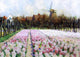 George Hitchcock Blossom Time Premium Canvas Print