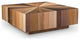 IE Series Sun Coffee Table, Mixed Wood