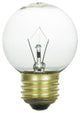Sunlite Incandescent 40 Watt G16 Globe 350 Lumens Clear Light Bulb, 12 Pack