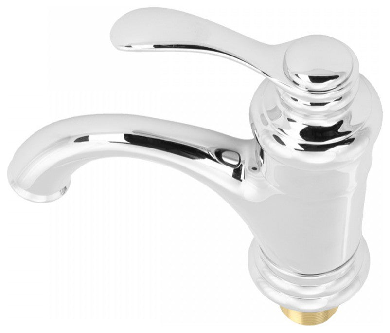 Single Hole Bathroom Faucet Single-Handle Chrome Ashley Design Renovators Supply