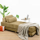Jaxx Balshan Chaise Lounge Daybed, Camel