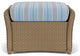 Lloyd Flanders Weekend Retreat Woven Ottoman, Fawn, Hansen Sky